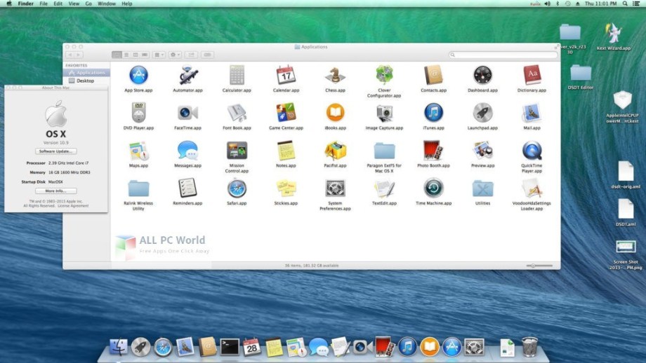 Mac X 10.9 Download